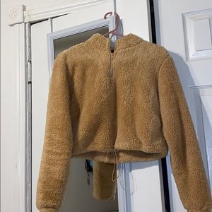 Sherpa Cropped Sweater
